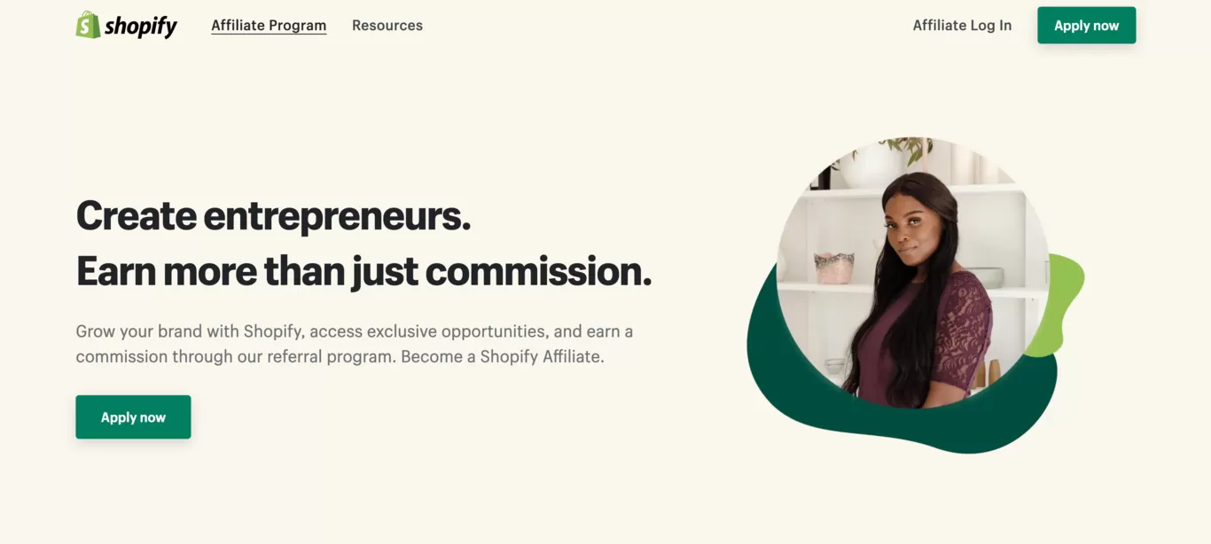 Top programmes d'affiliation Shopify