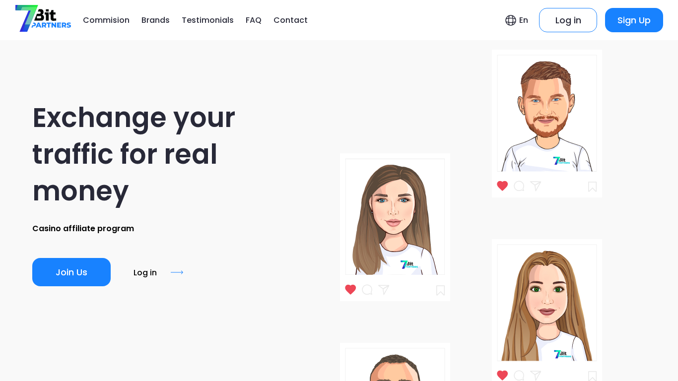 Programme d'affiliation 7Bit Partners