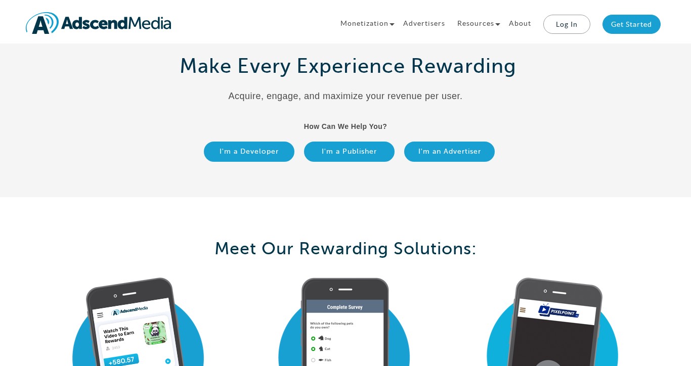 Programme d'affiliation Adscend Media