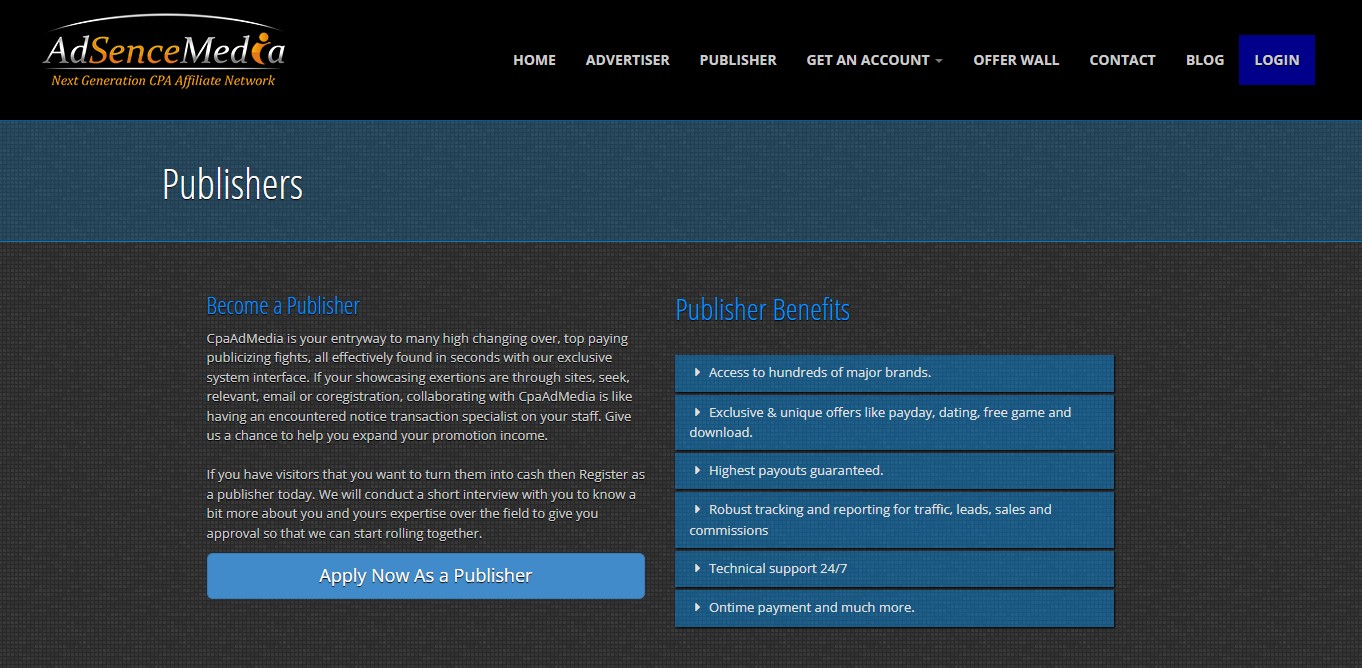 Programme d'affiliation AdSenceMedia