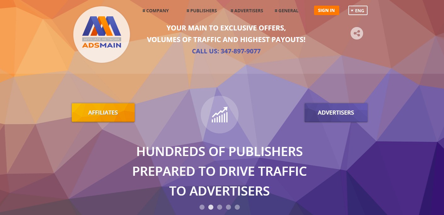 Programme d'affiliation AdsMain