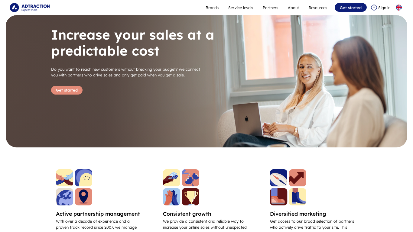 Programme d'affiliation Adtraction