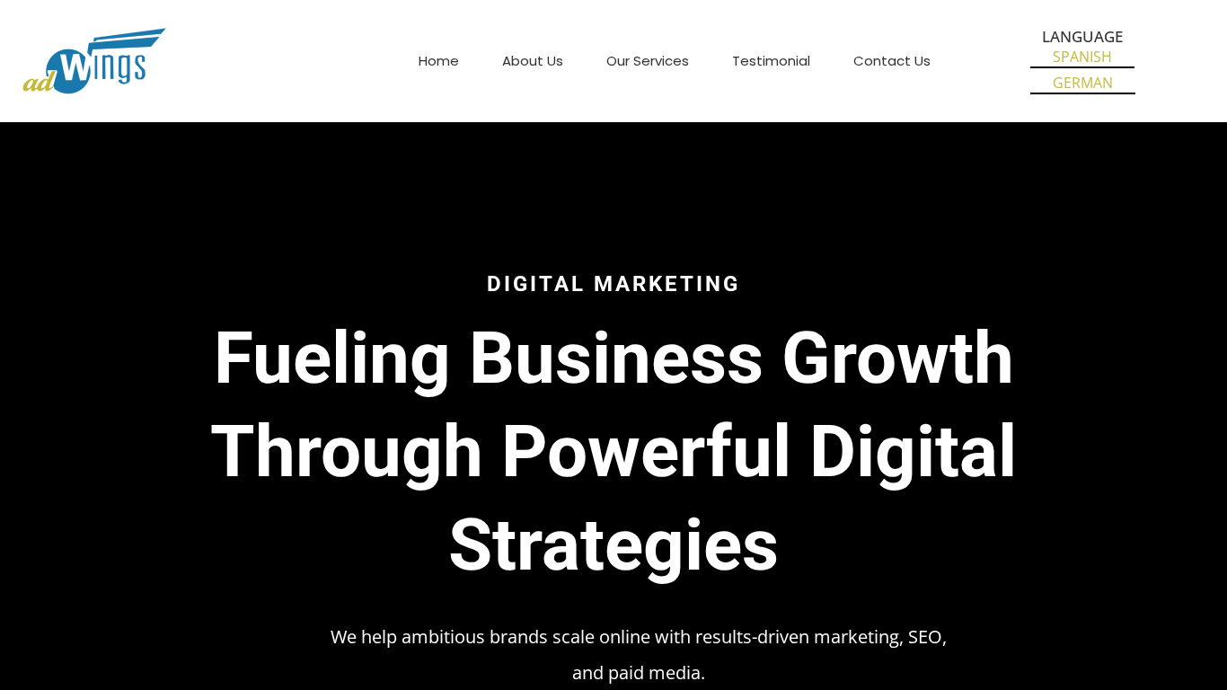 Programme d'affiliation AdWings