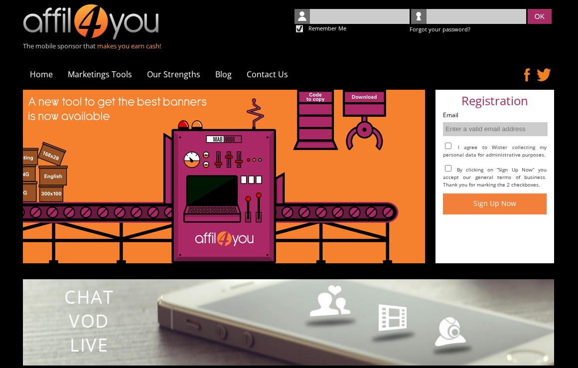 Programme d'affiliation Affil4YOU