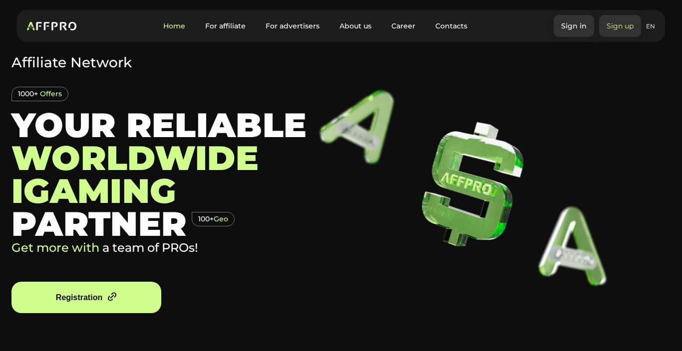 Programme d'affiliation AFFPRO