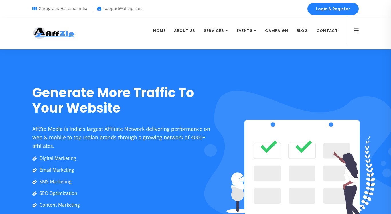 Programme d'affiliation Affzip