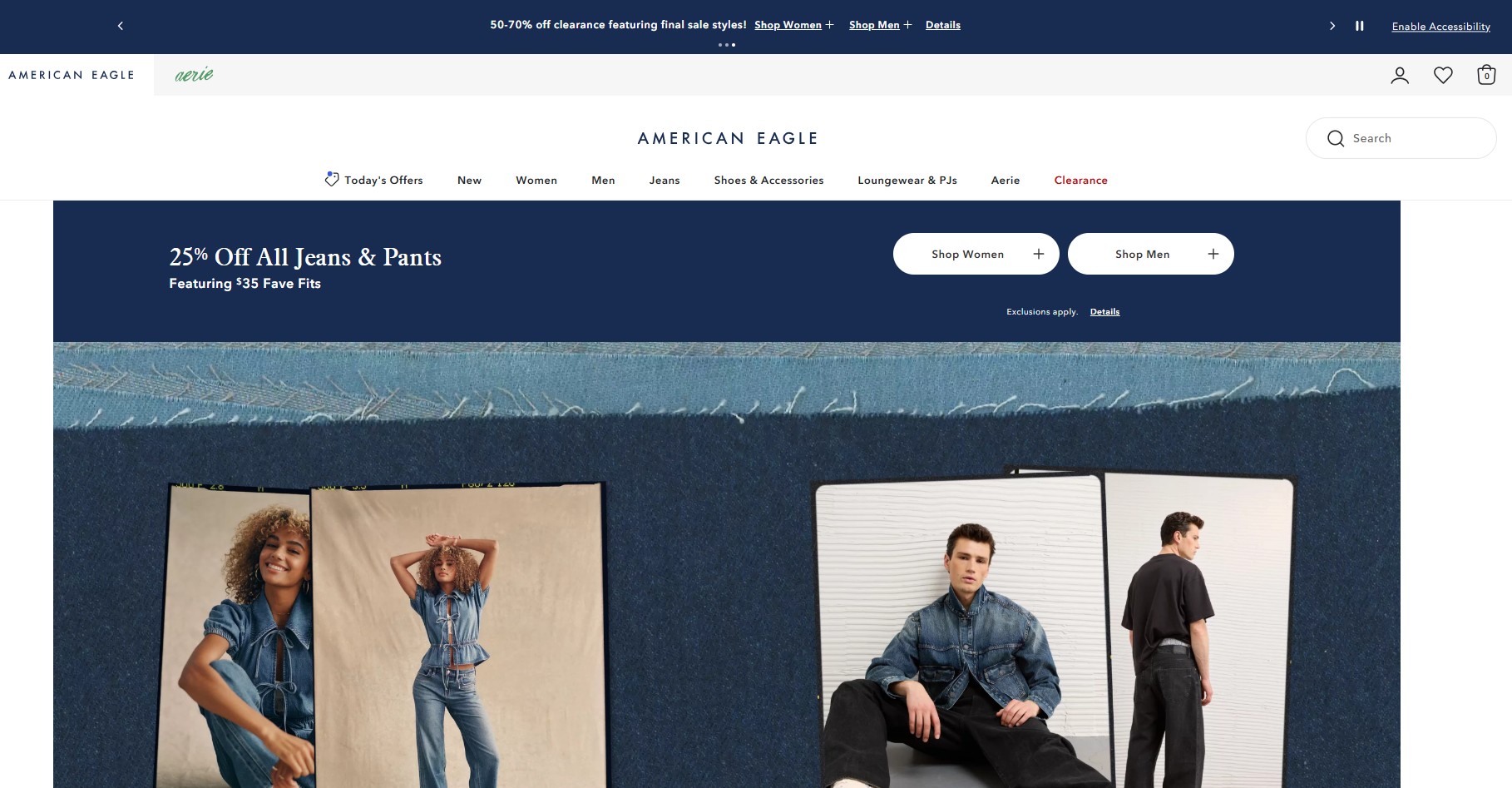 Programme d'affiliation American Eagle Outfitters