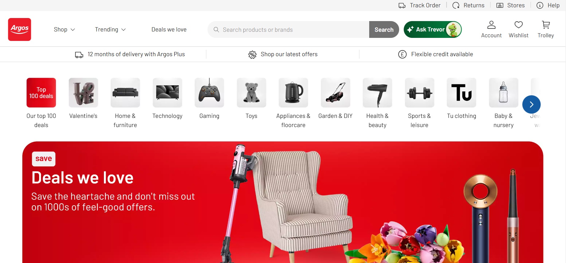 Programme d'affiliation Argos