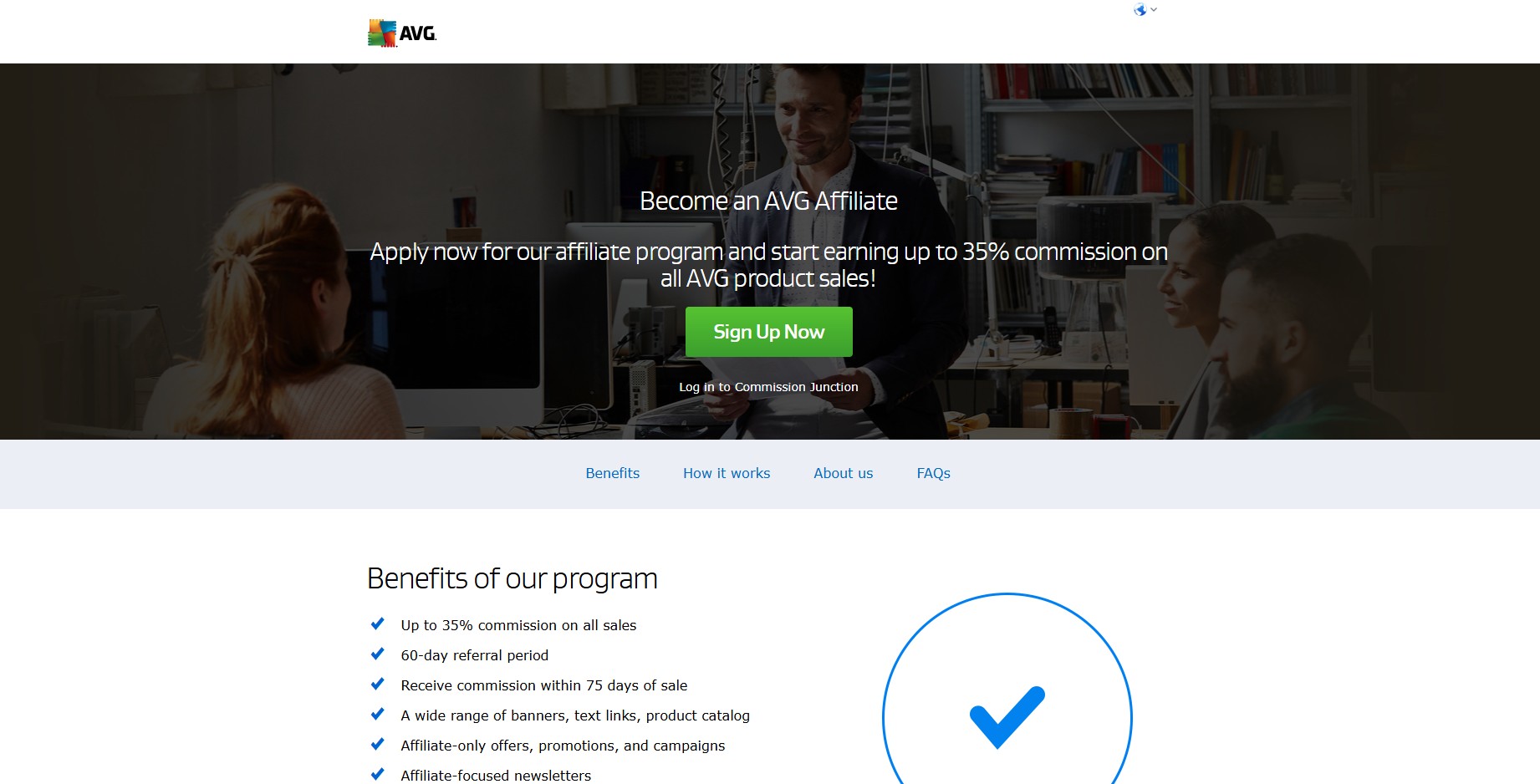 Programme d'affiliation AVG