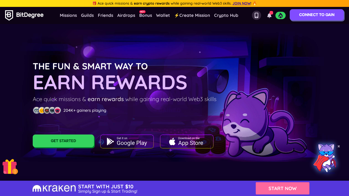 Programme d'affiliation BitDegree