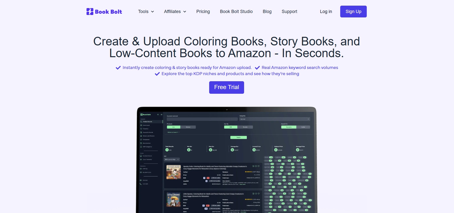 Programme d'affiliation Book Bolt