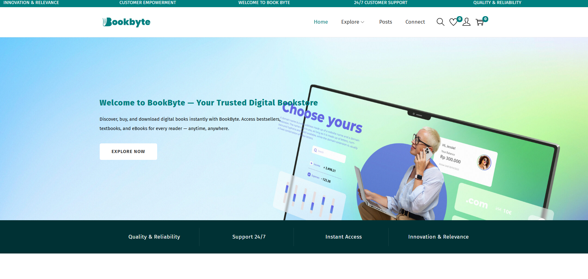 Programme d'affiliation Bookbyte