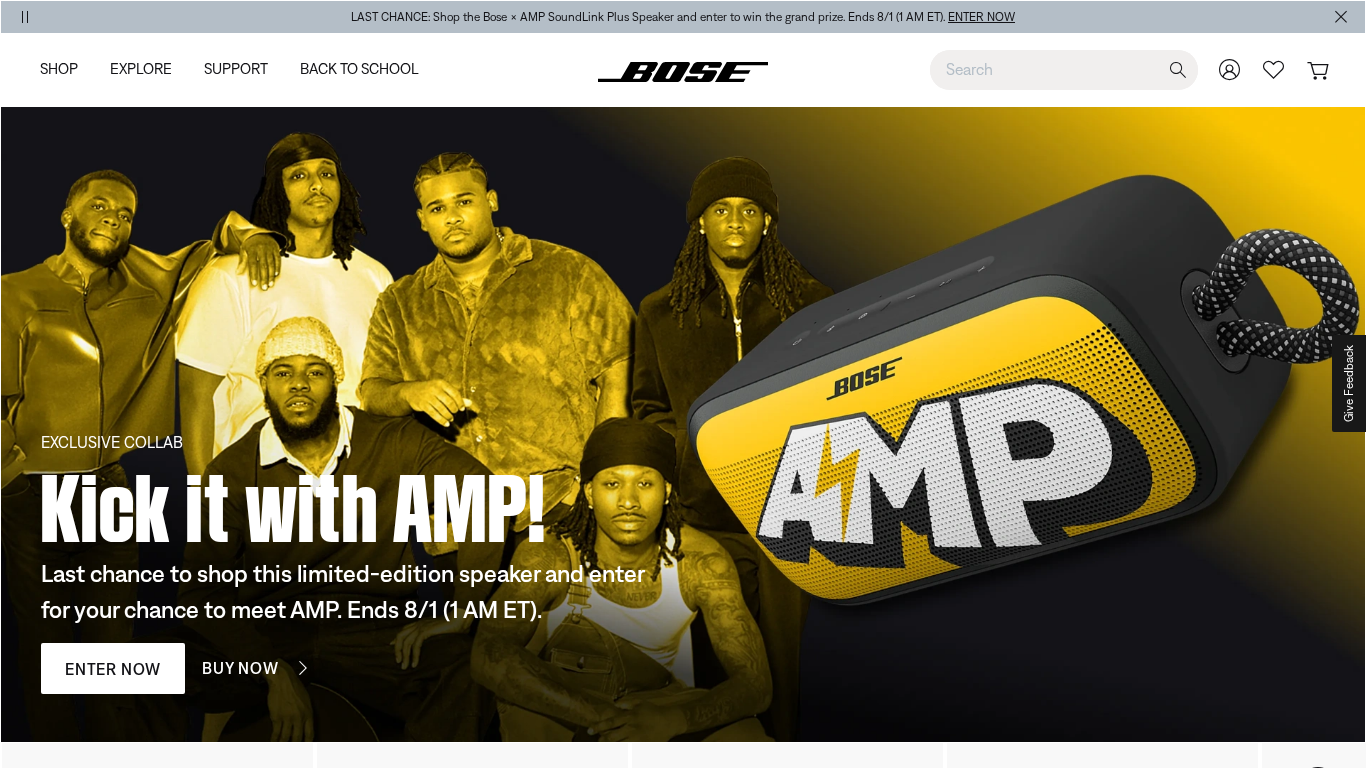 Programme d'affiliation Bose.com