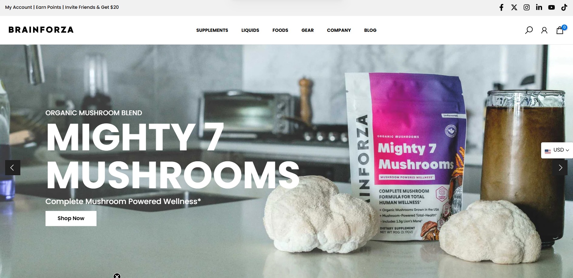 Programme d'affiliation Brain Forza