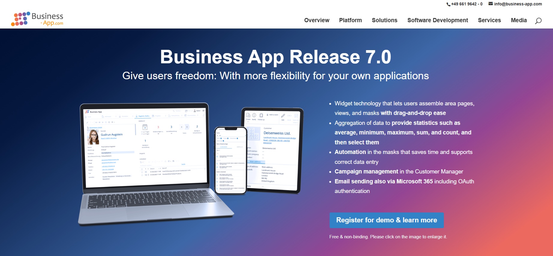 Programme d’affiliation Business App