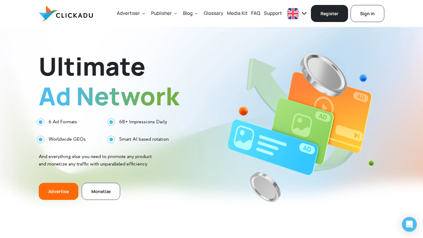 Programme d'affiliation ClickAdu