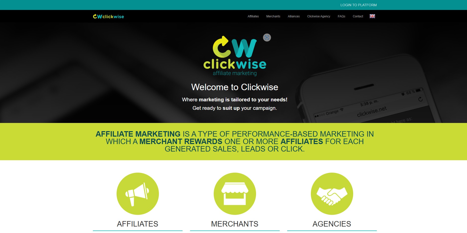 Programme d'affiliation Clickwise