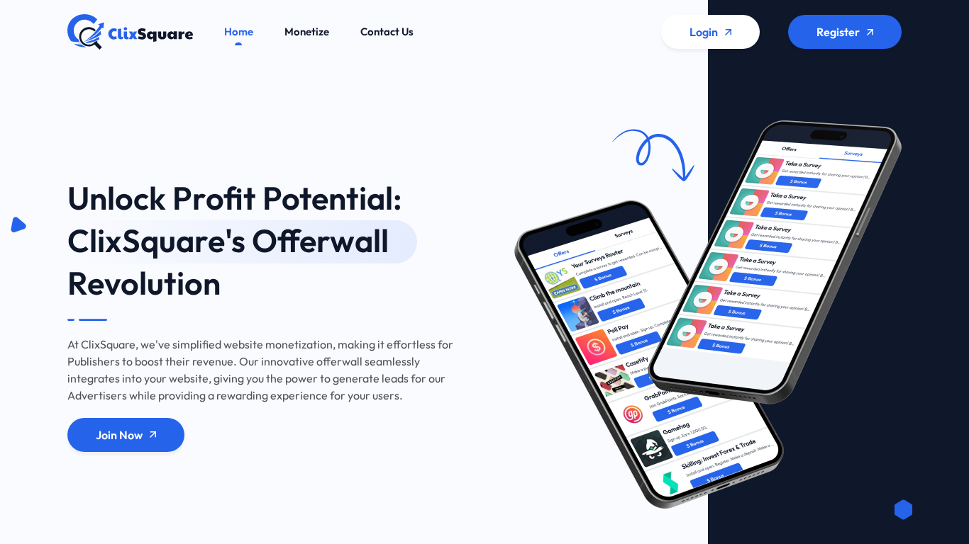 Programme d'affiliation ClixSquare