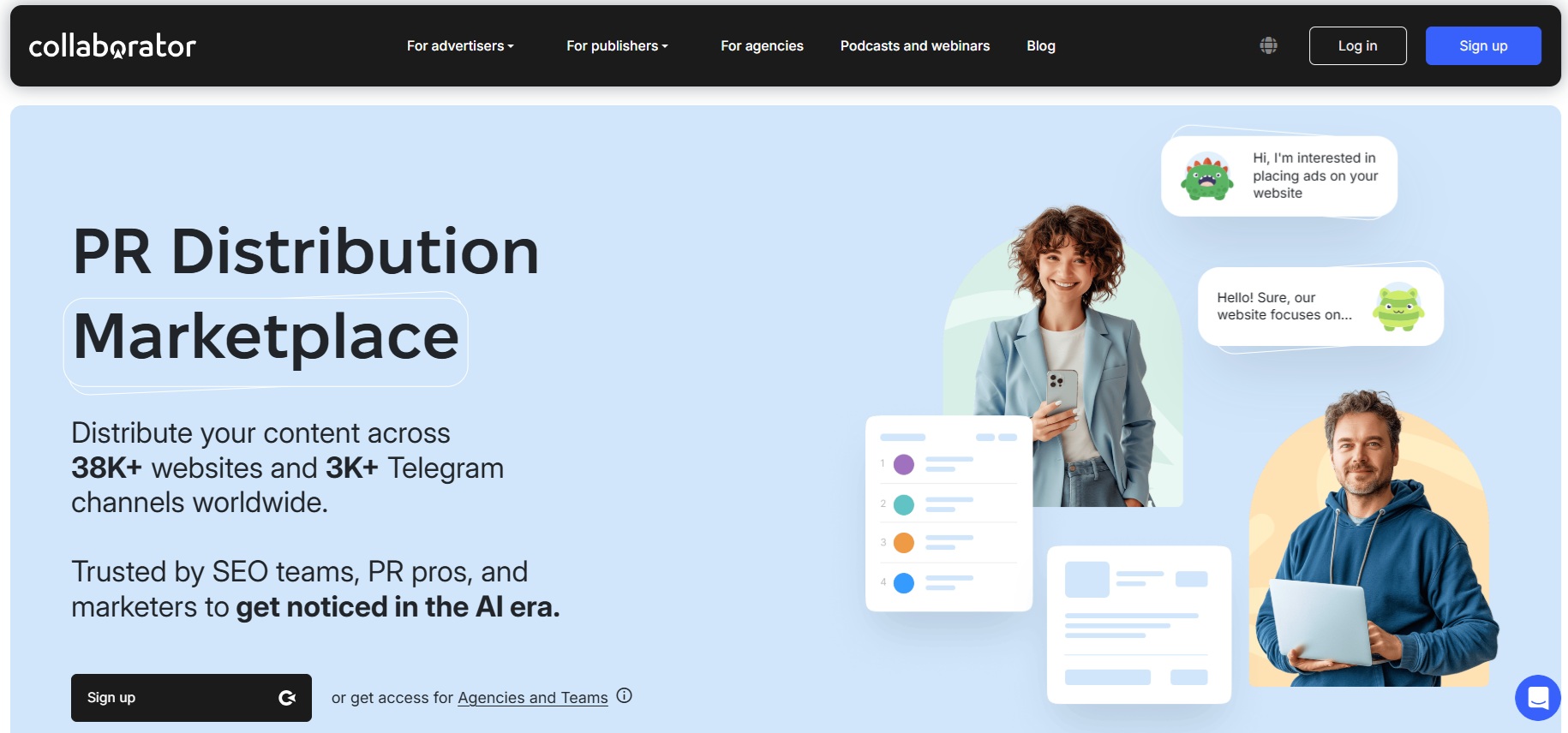 Programme d'affiliation Collaborator