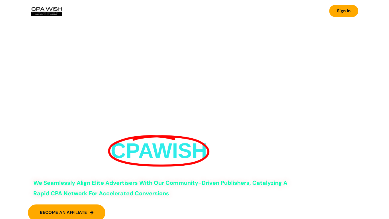 Programme d'affiliation CPAWish