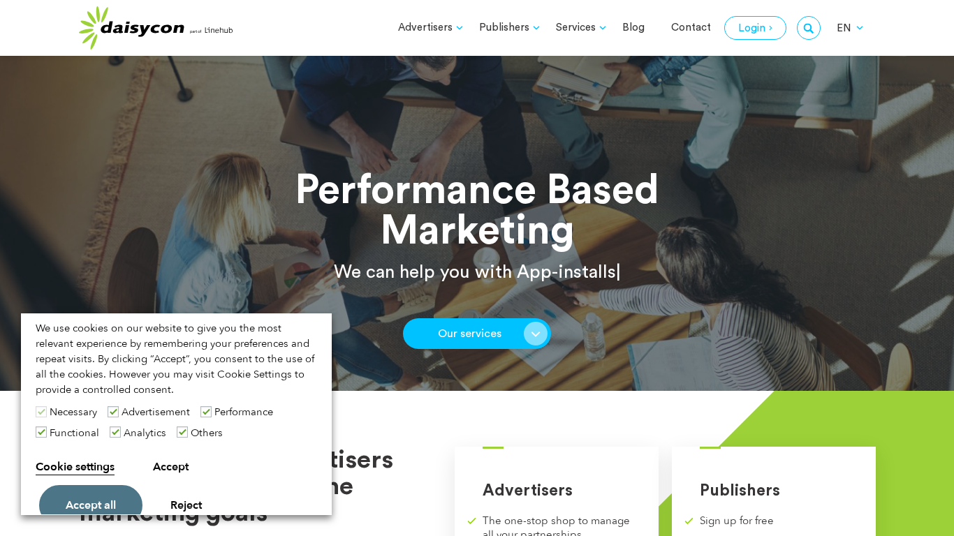 Programme d'affiliation Daisycon