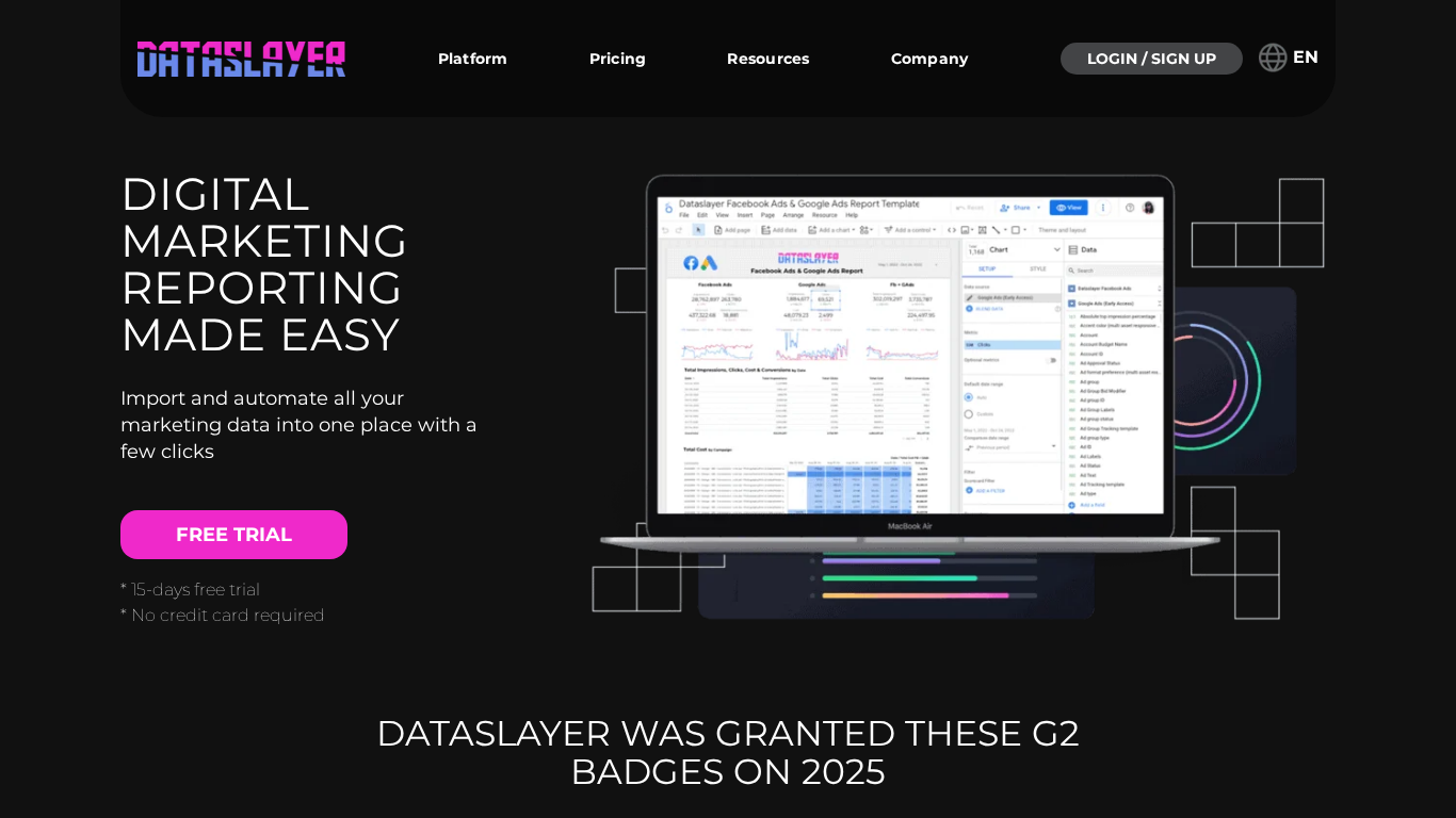Programme d'affiliation Dataslayer