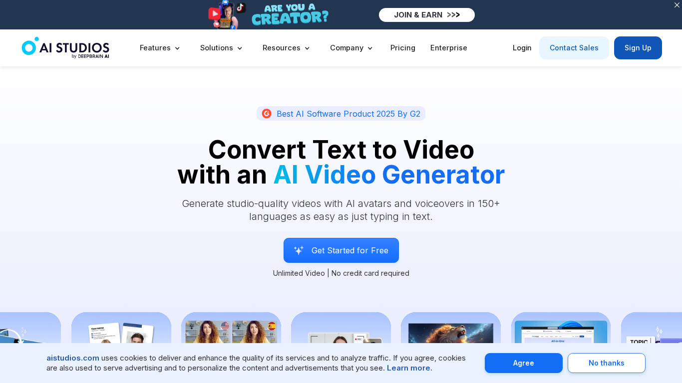 Programme d'affiliation Deepbrain AI