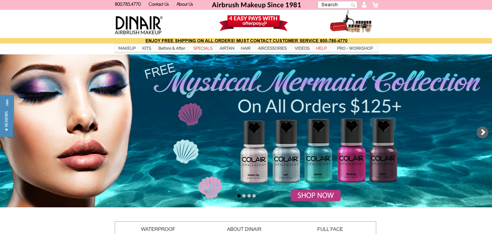 Programme d'affiliation Dinair Airbrush Makeup