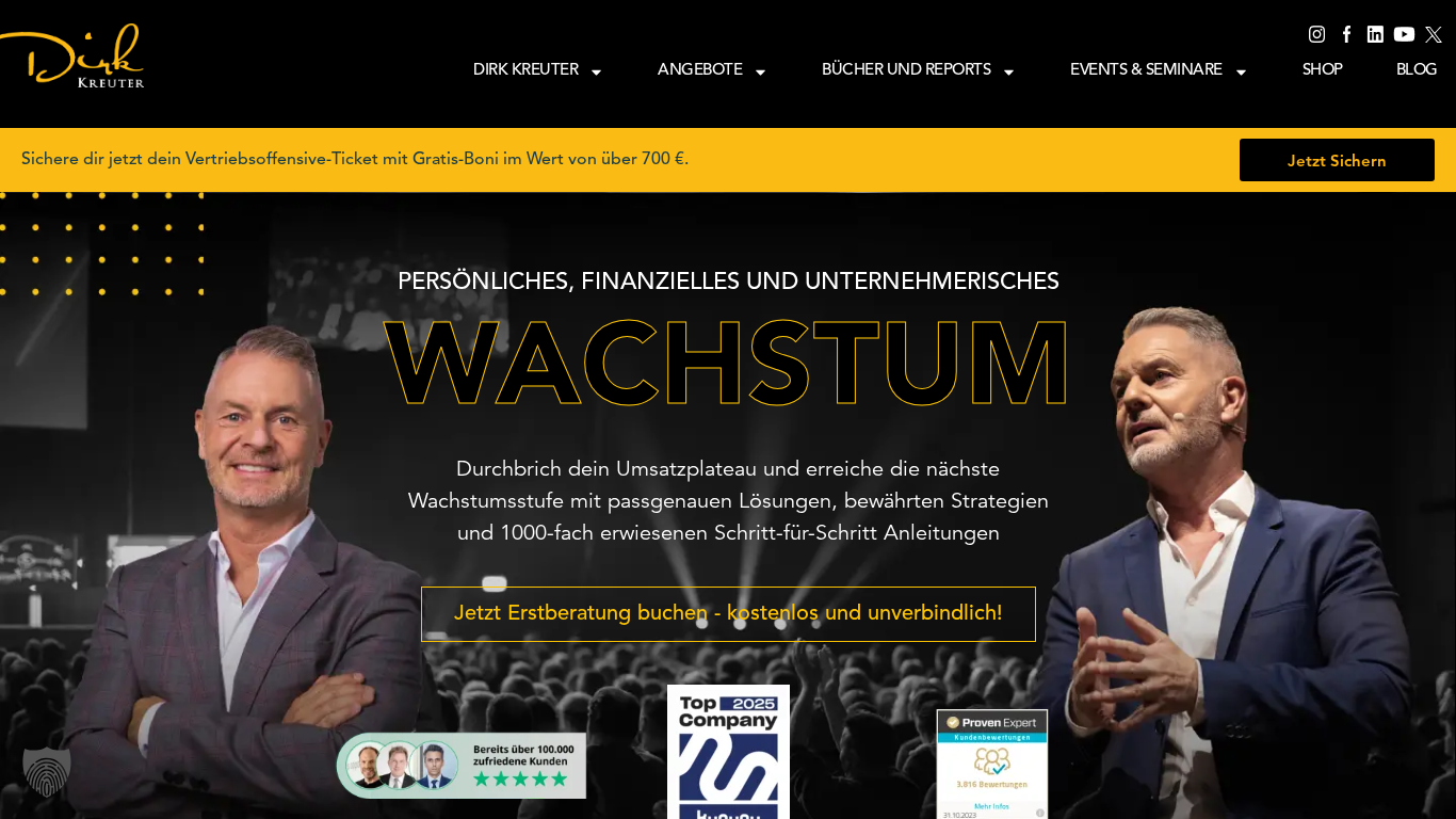 Programme d'affiliation Dirk Kreuter