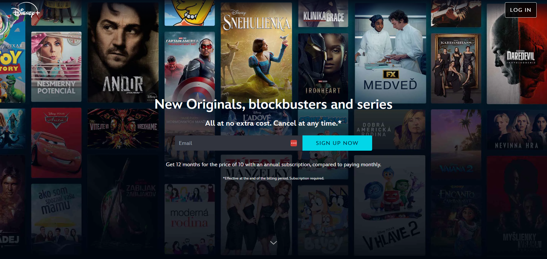 Programme d'affiliation Disney+