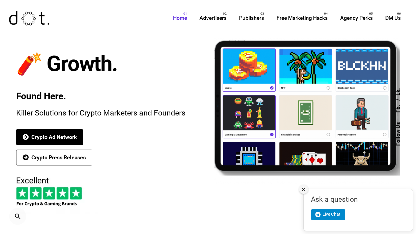 Programme d'affiliation DOT