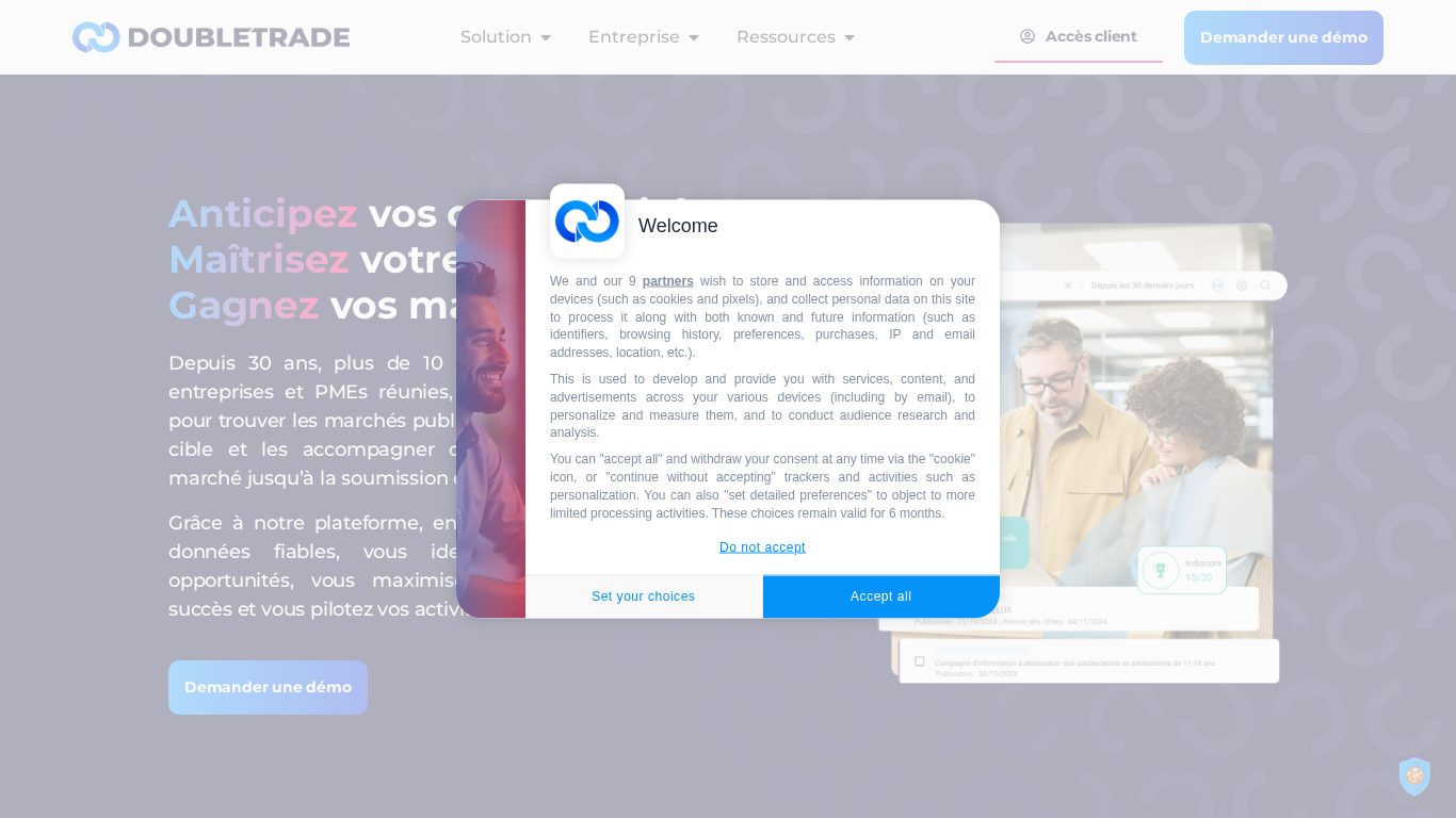 Programme d'affiliation Doubletrade