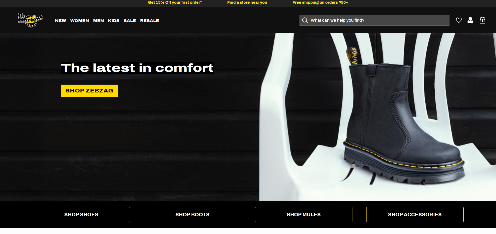 Programme d'affiliation Dr. Martens