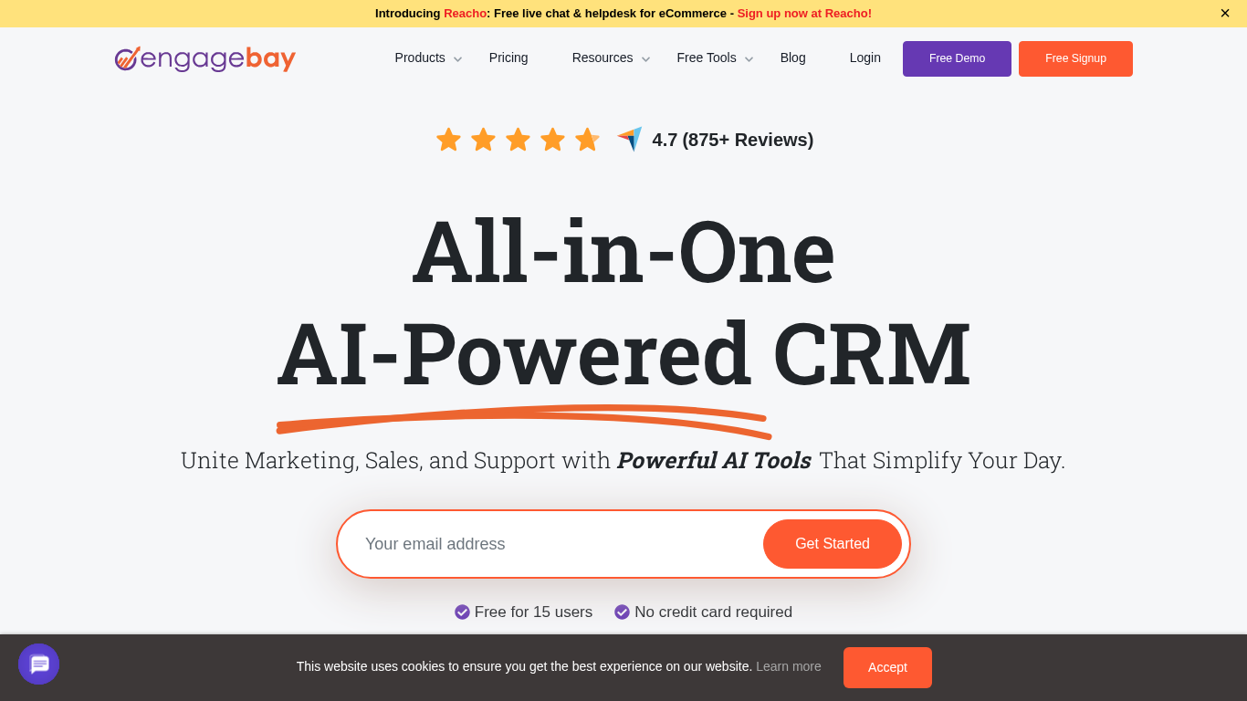 Programme d'affiliation EngageBay