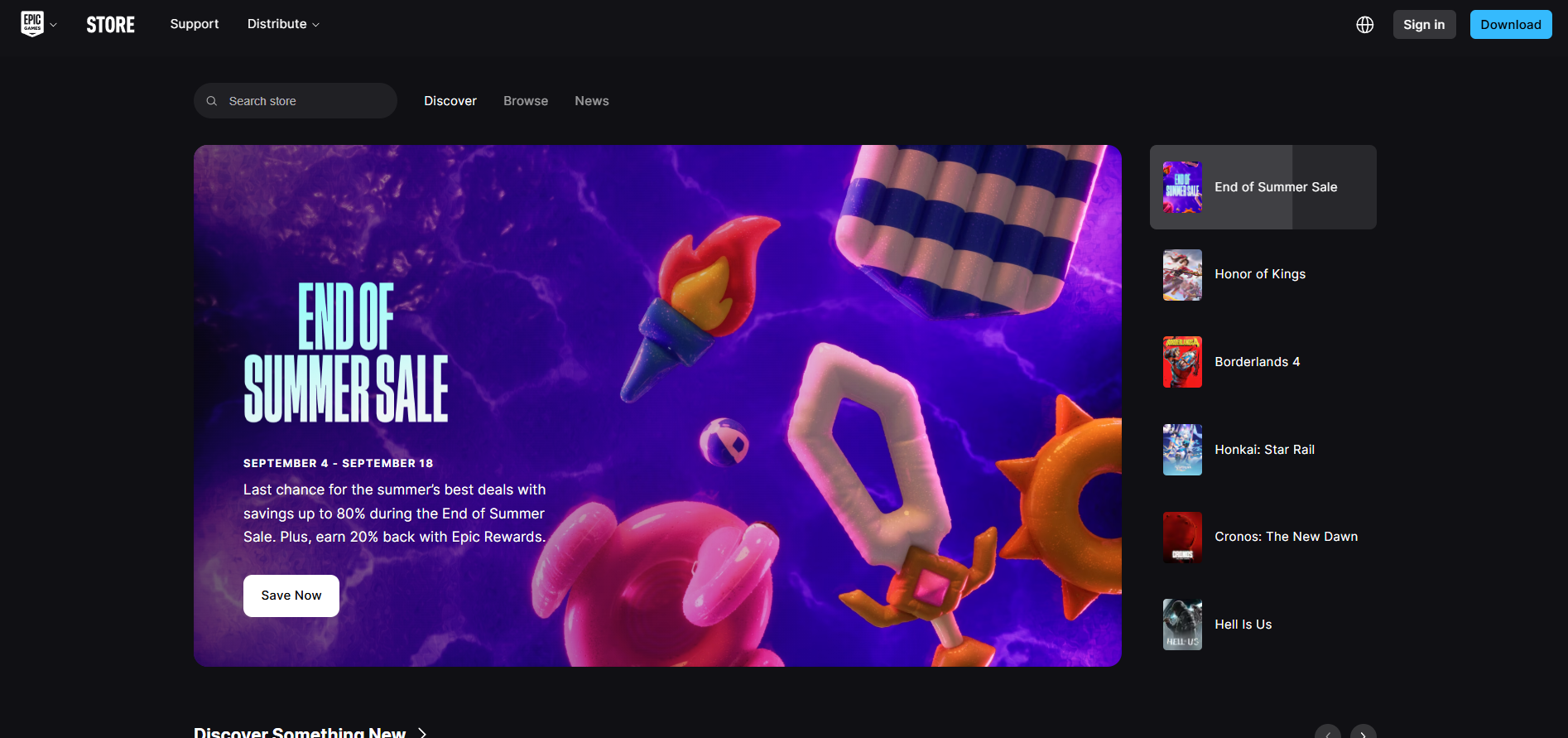 Programme d'affiliation Epic Games