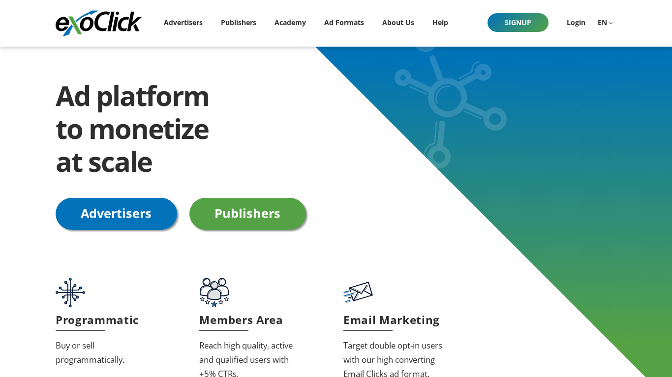 Programme d'affiliation ExoClick