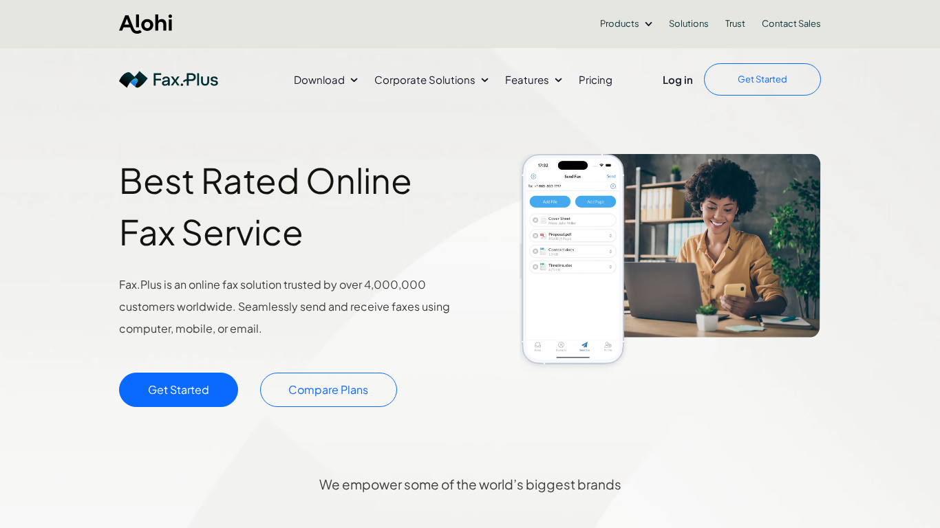 Programme d'affiliation FAX.PLUS