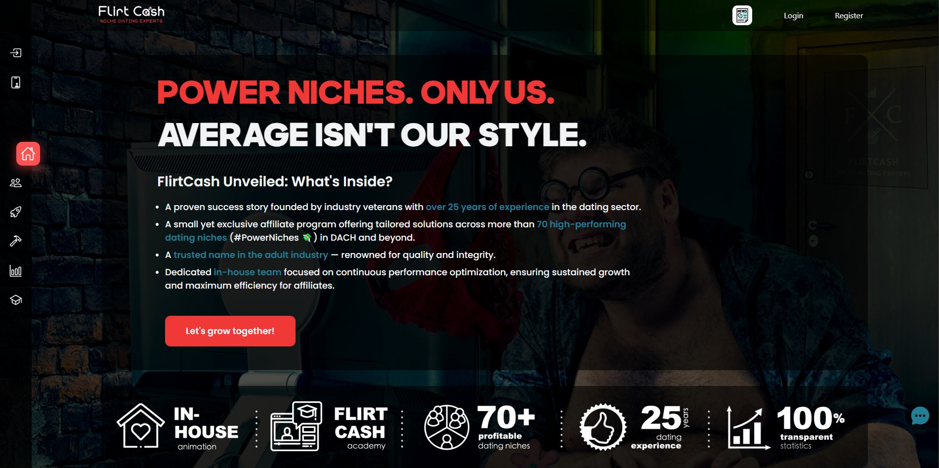 Programme d'affiliation FlirtCash