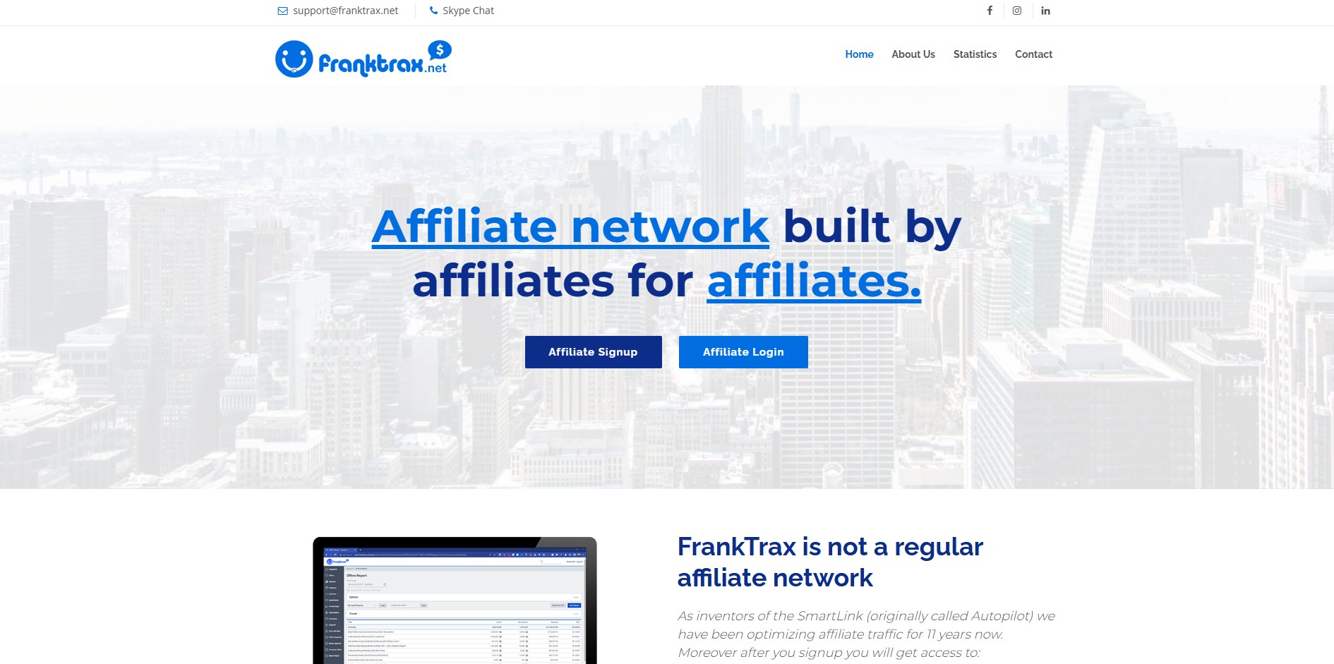 Programme d'affiliation Franktrax