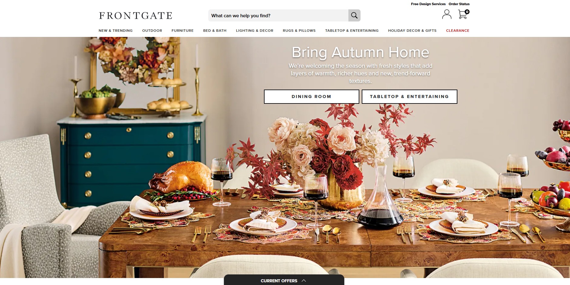 Programme d'affiliation Frontgate