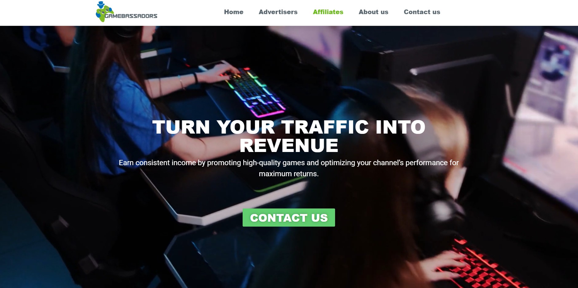 Programme d'affiliation Gamebassadors