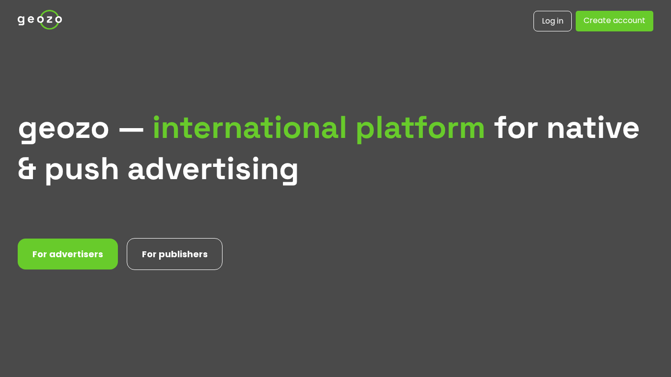 Programme d'affiliation Geozo