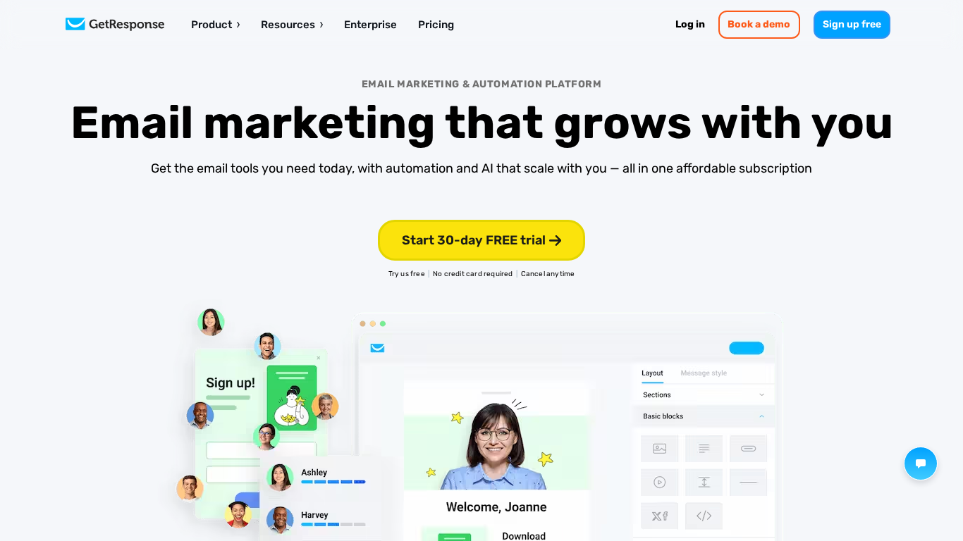 Programme d'affiliation Bounty de GetResponse