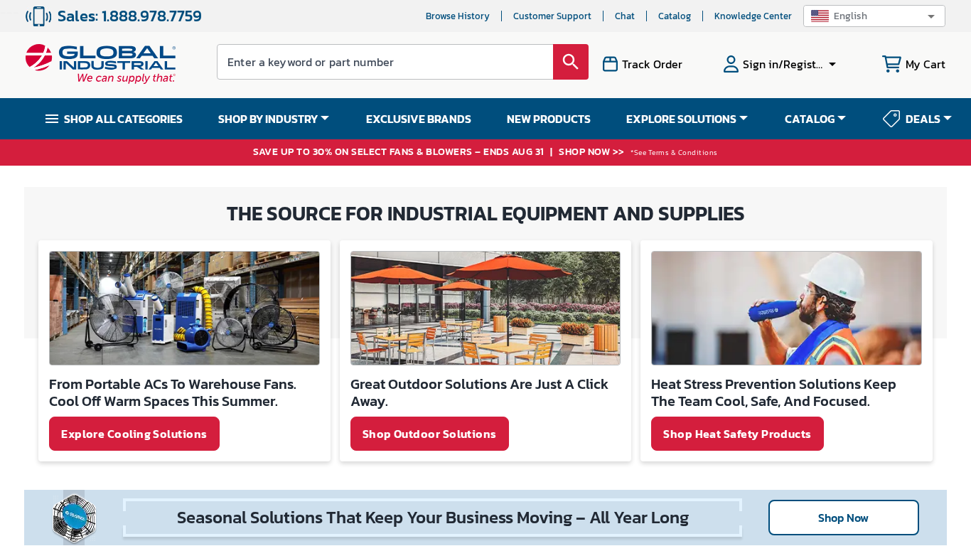 Programme d'affiliation Global Equipment