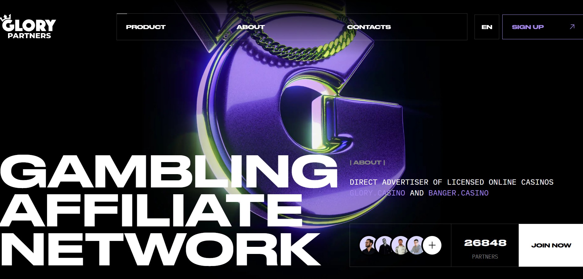 Programme d'affiliation Glory Partners