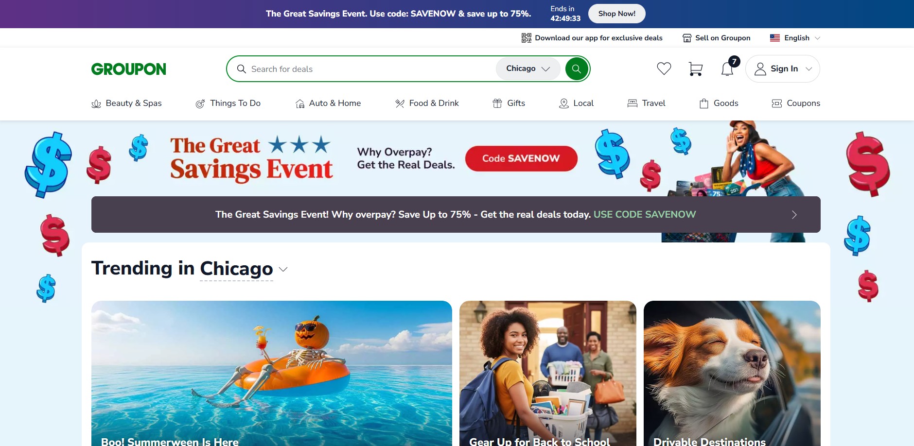 Programme d'affiliation Groupon