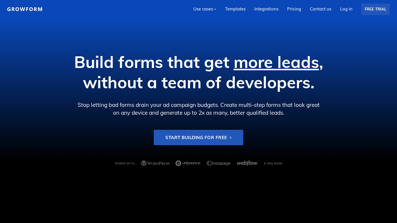 Programme d'affiliation Growform