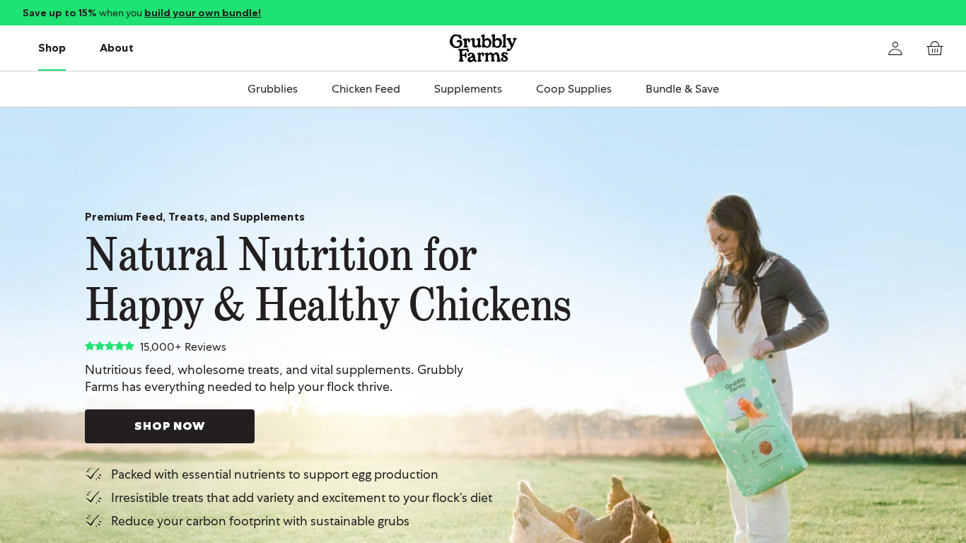 Programme d'affiliation Grubbly Farms