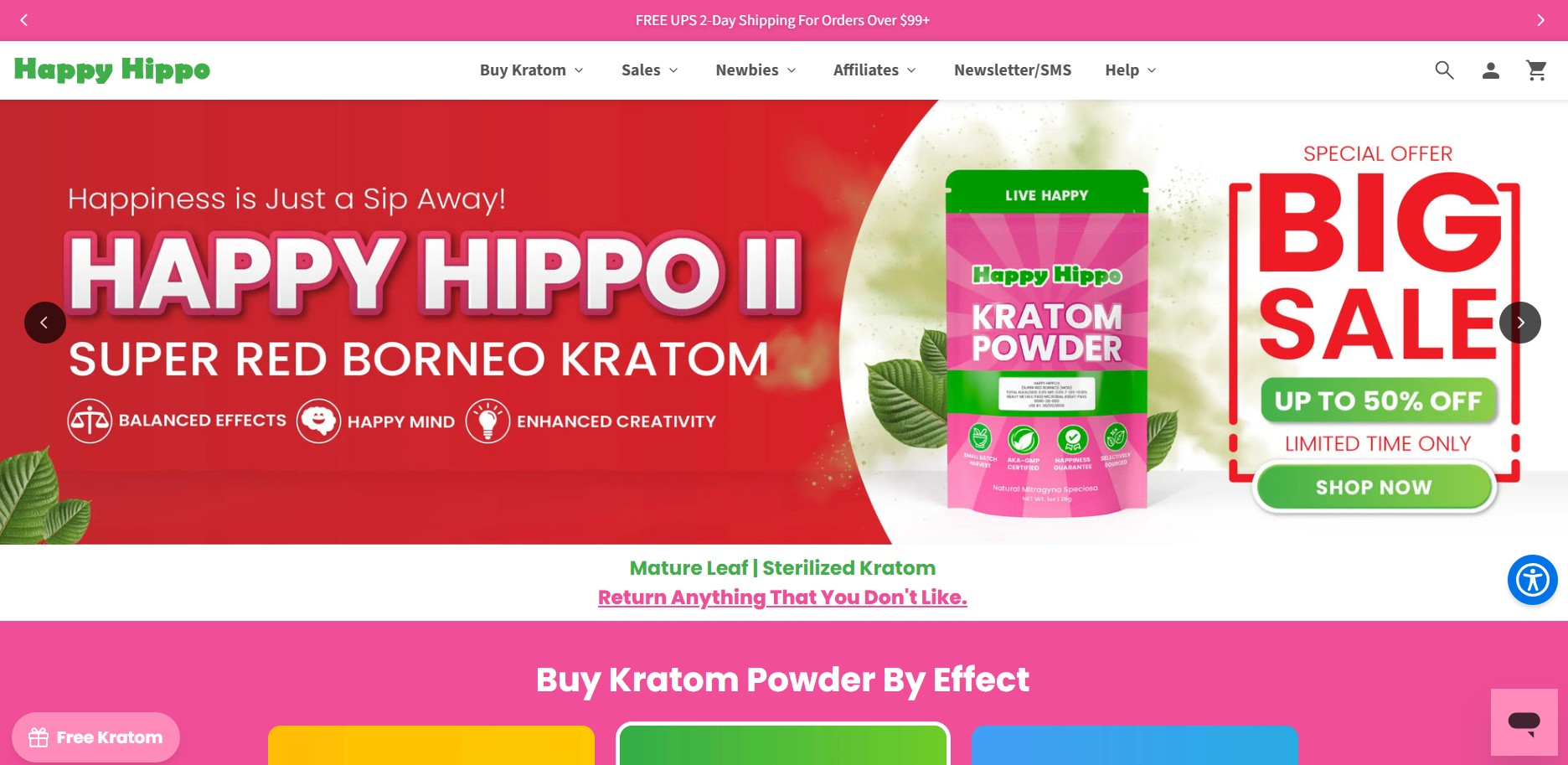 Programme d'affiliation Happy Hippo Herbals