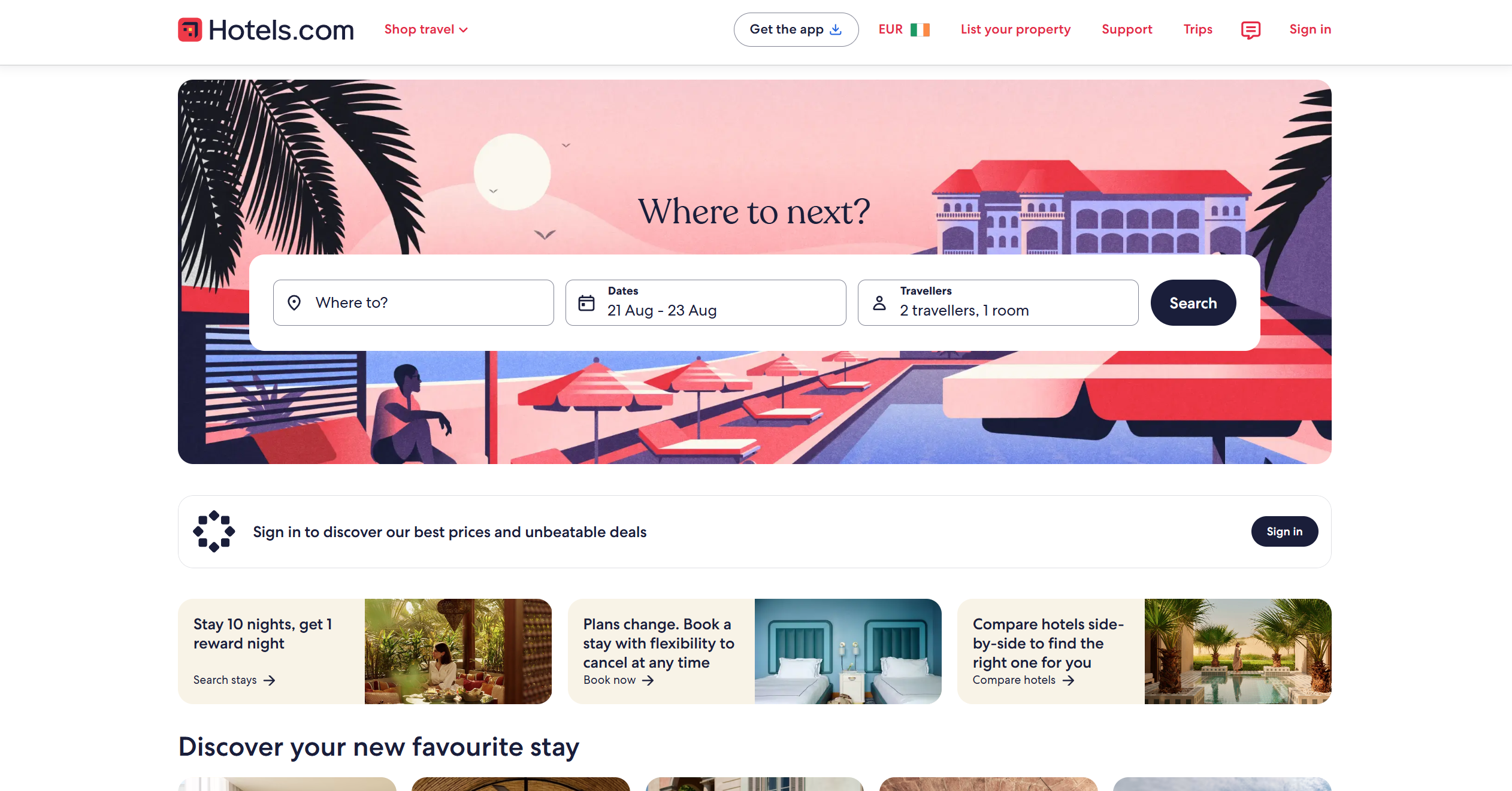 Programme d'affiliation Hotels.com